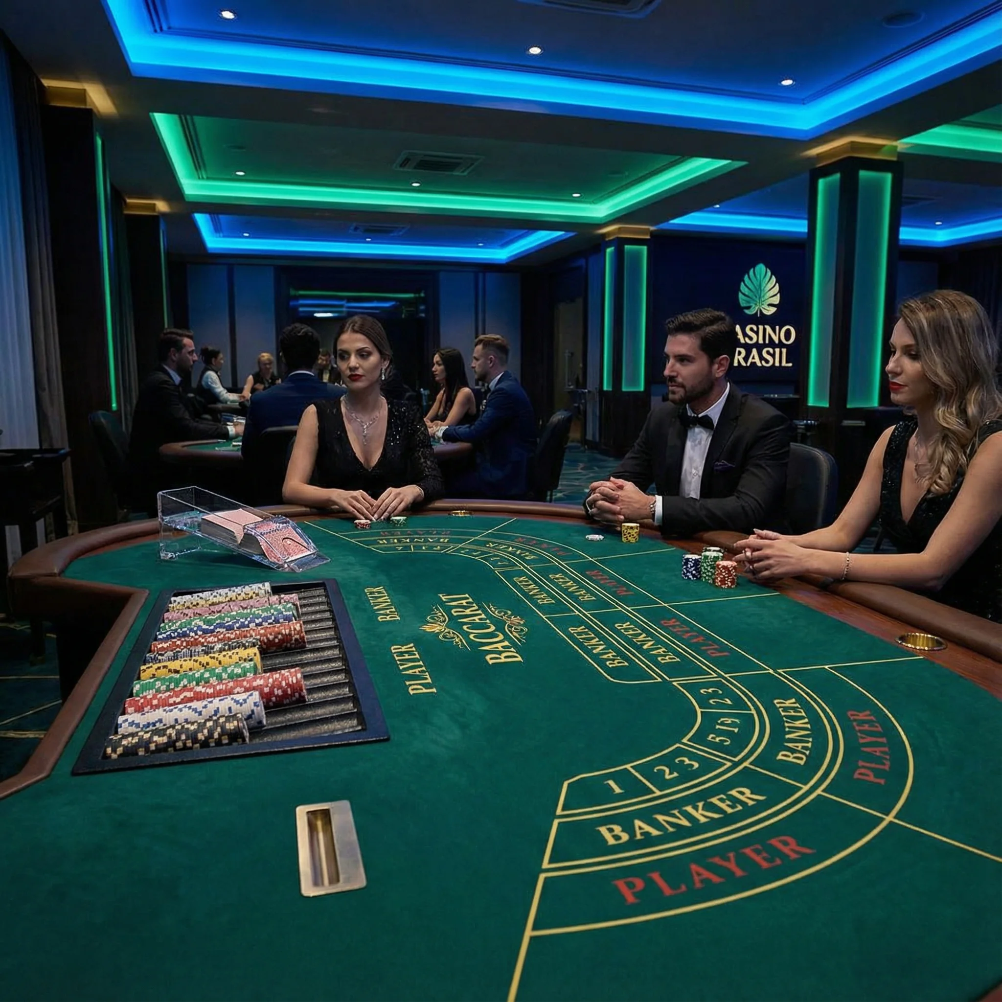 Bacará Online no Seguro Bet - Jogo de Cartas Premium